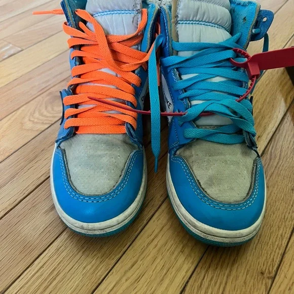 Air Jordan X Off White UNC- white/powder blue